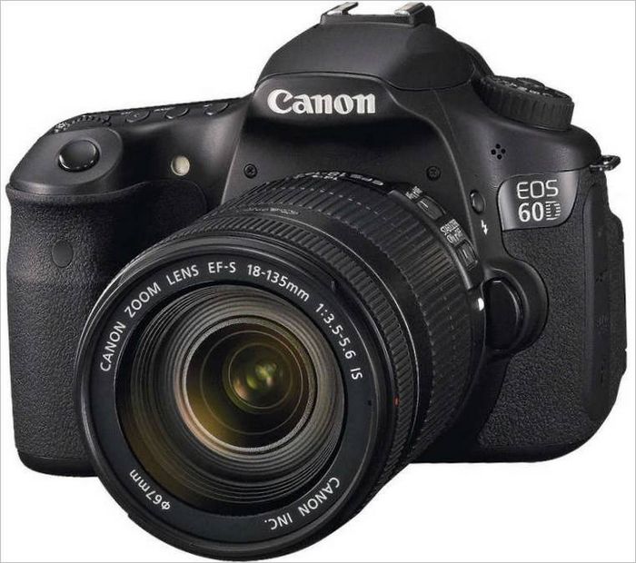 Canon EOS 60D DSLR mėgėjiškas skaitmeninis fotoaparatas